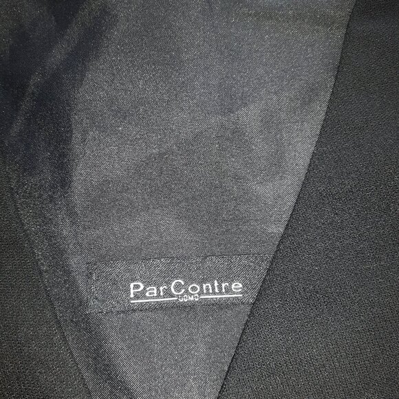 Black Suit Vest XL - Picture 3 of 7